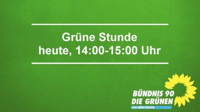 Grüne Stunde Online