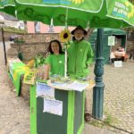 Wahlstand der Grünen in Bad Münstereifel 2022